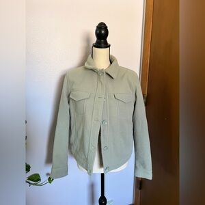 Joie Women’s Green Short Pea Coat Size M NWOT